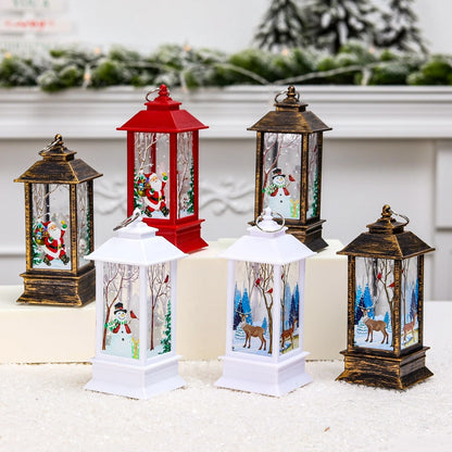 Festão de natal luz led papai noel feliz natal decorações para casa 2024 ornamento de natal navidad noel presentes ano novo 2025