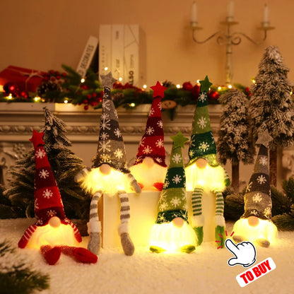 Led decorações de natal lâmpada de fadas led escada lâmpada com escalada papai noel casa ao ar livre luz de natal ornamentos de ano novo s