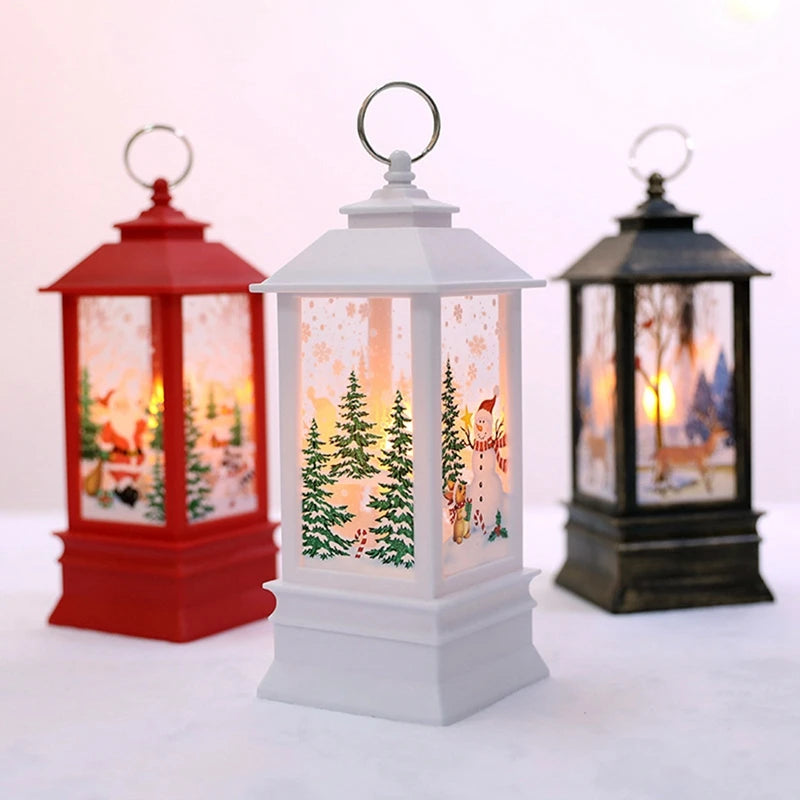 Festão de natal luz led papai noel feliz natal decorações para casa 2024 ornamento de natal navidad noel presentes ano novo 2025