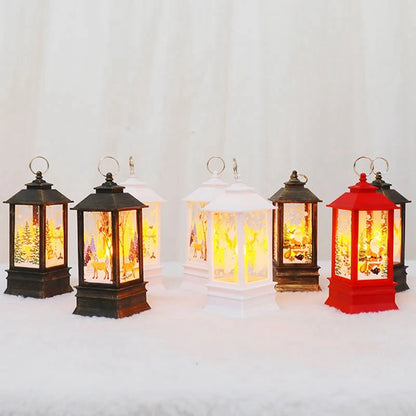 Festão de natal luz led papai noel feliz natal decorações para casa 2024 ornamento de natal navidad noel presentes ano novo 2025