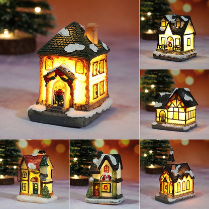 Festão de natal luz led papai noel feliz natal decorações para casa 2024 ornamento de natal navidad noel presentes ano novo 2025