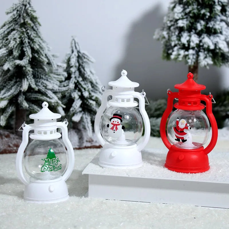 Festão de natal luz led papai noel feliz natal decorações para casa 2024 ornamento de natal navidad noel presentes ano novo 2025