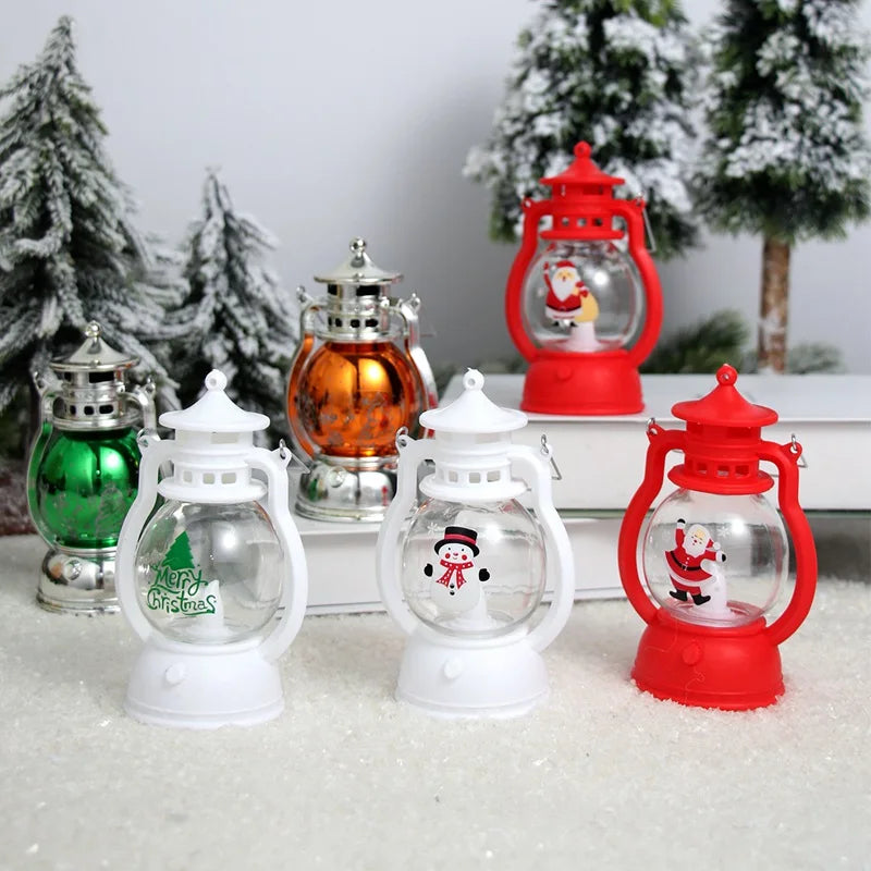 Festão de natal luz led papai noel feliz natal decorações para casa 2024 ornamento de natal navidad noel presentes ano novo 2025