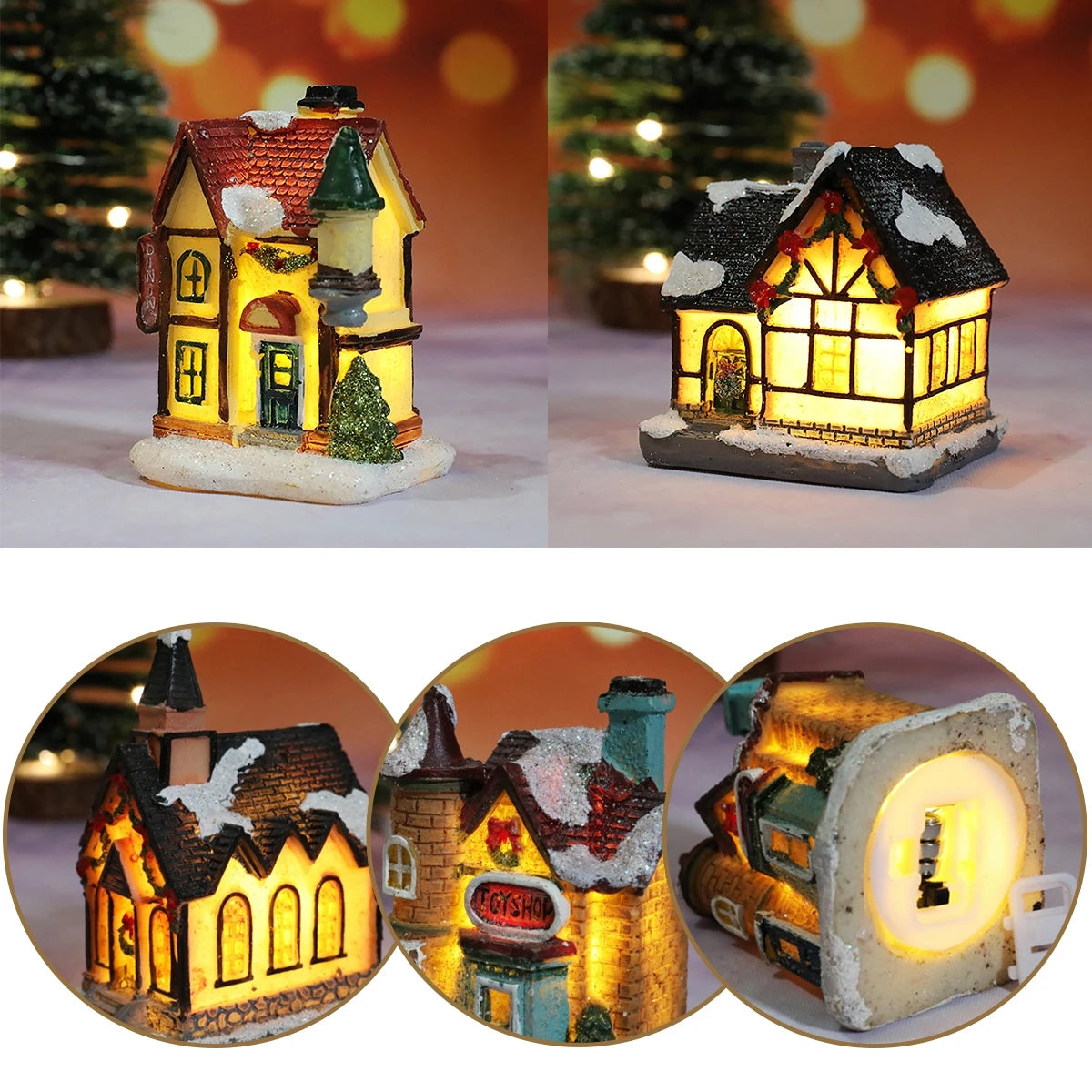 Festão de natal luz led papai noel feliz natal decorações para casa 2024 ornamento de natal navidad noel presentes ano novo 2025