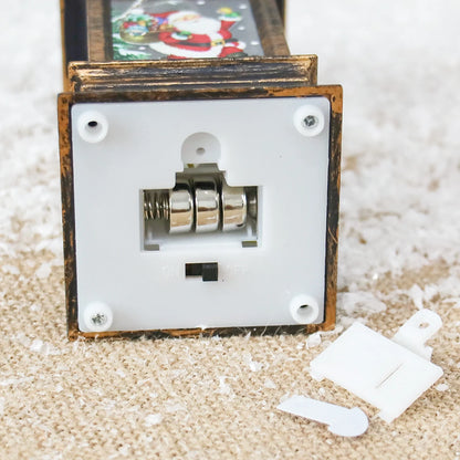 Festão de natal luz led papai noel feliz natal decorações para casa 2024 ornamento de natal navidad noel presentes ano novo 2025