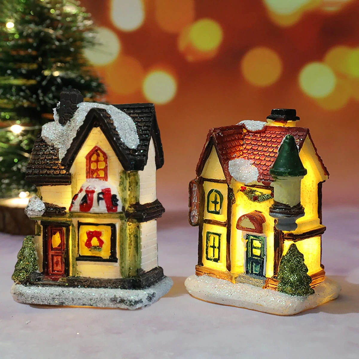 Festão de natal luz led papai noel feliz natal decorações para casa 2024 ornamento de natal navidad noel presentes ano novo 2025