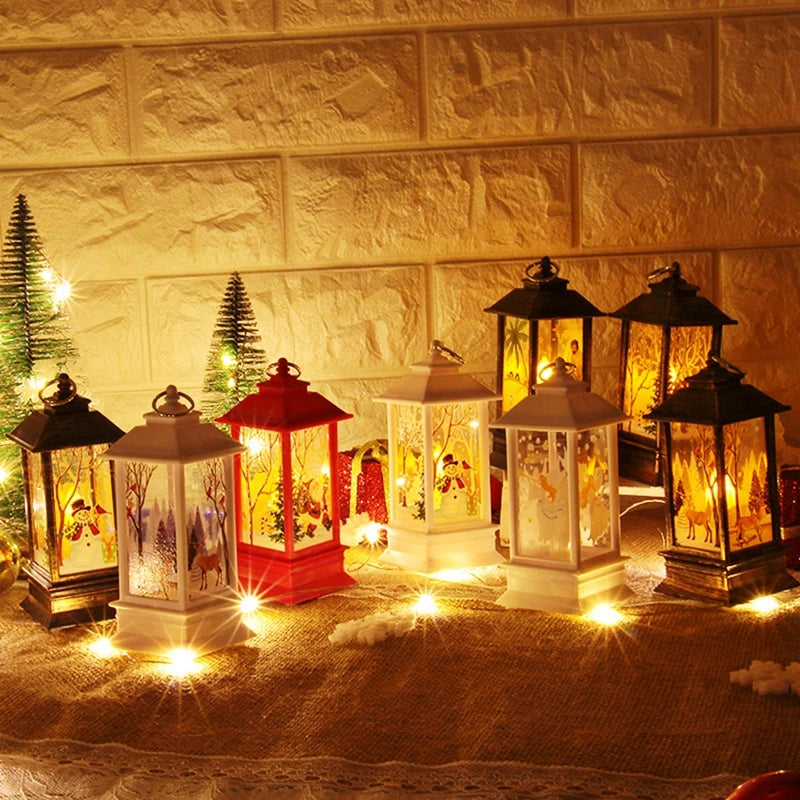 Festão de natal luz led papai noel feliz natal decorações para casa 2024 ornamento de natal navidad noel presentes ano novo 2025