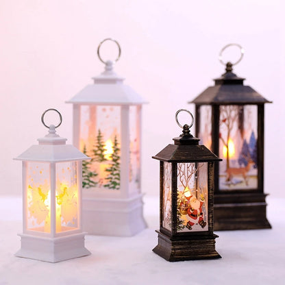 Festão de natal luz led papai noel feliz natal decorações para casa 2024 ornamento de natal navidad noel presentes ano novo 2025