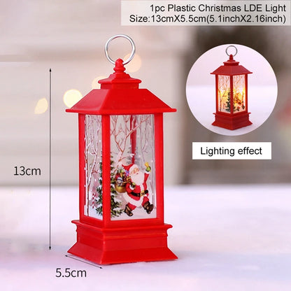 Festão de natal luz led papai noel feliz natal decorações para casa 2024 ornamento de natal navidad noel presentes ano novo 2025