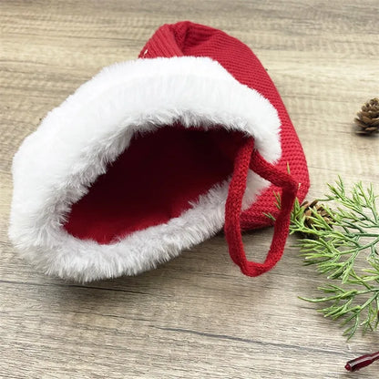Natal alfabeto tricô meias enfeites de árvore de natal decorações de natal para casa 2024 navidad noel 2025 presente de natal