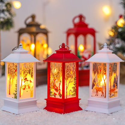 Festão de natal luz led papai noel feliz natal decorações para casa 2024 ornamento de natal navidad noel presentes ano novo 2025